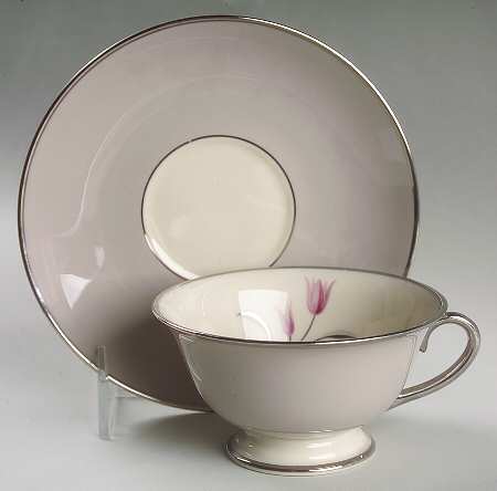 Claremont Footed Cup & Saucer Set