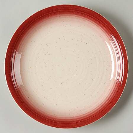 Country Craft Raspberry Cream Salad Plate