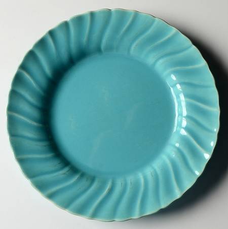 Coronado Aqua Glossy Salad Plate
