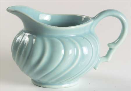 Coronado Aqua Glossy Creamer