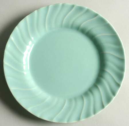 Coronado Aqua Glossy Dessert/Pie Plate