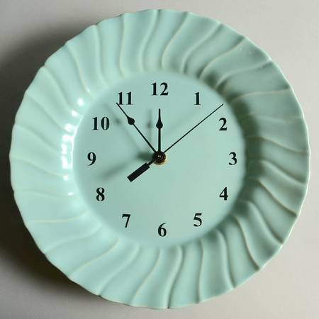 Coronado Aqua Matte 1-2" depth  Clock Plate HC