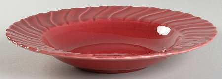 Coronado Burgundy Maroon (Glossy) Rim Soup Bowl