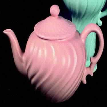 Coronado Coral Beige (Matte) Teapot & Lid