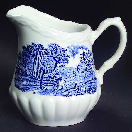 Countryside Blue Creamer