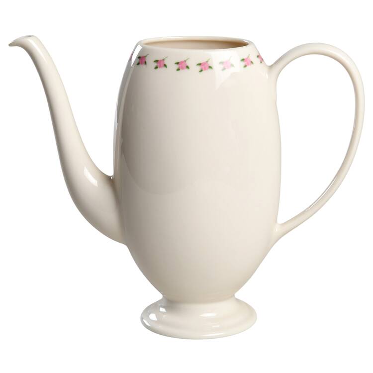 Crinoline (Pink & Blue) Coffee Pot No Lid