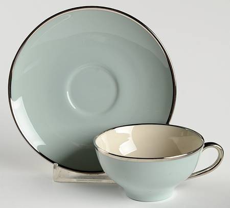 Dawn Flat Demitasse Cup & Saucer Set