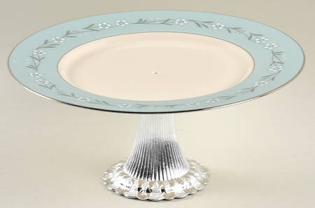 Del Rio Cake Stand with 4"-5" Metal Pedestal  Hc