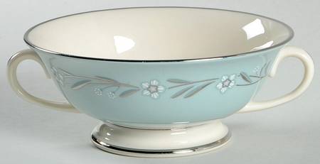 Del Rio Footed Cream Soup Bowl