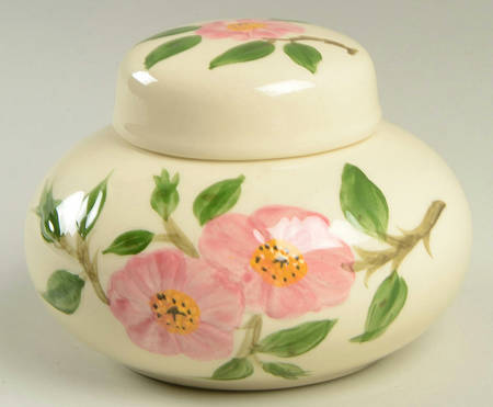 Desert Rose (USA Backstamp) Small Ginger Jar & Lid