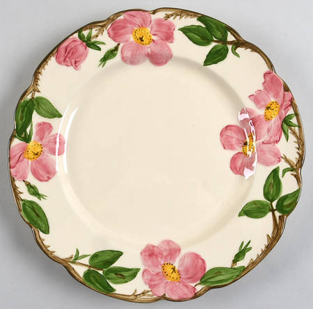 Desert Rose (USA Backstamp) Dinner Plate