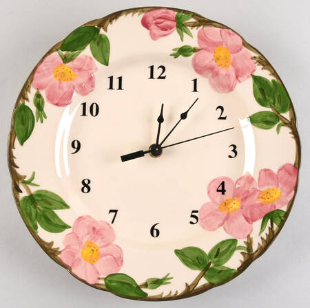 Desert Rose (USA Backstamp) 1-2" depth  Clock Plate HC