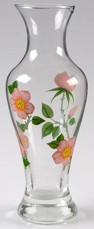 Desert Rose (USA Backstamp) 8" Glassware Vase