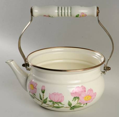 Desert Rose (USA Backstamp) Metal Kettle No Lid
