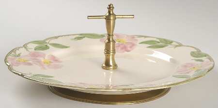 Desert Rose (USA Backstamp) Center Handled Serving Tray