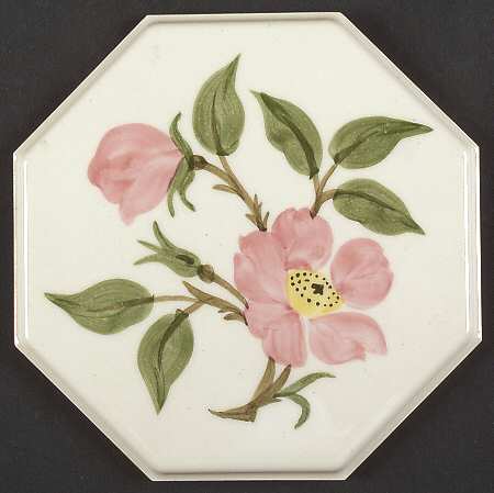 Desert Rose (USA Backstamp) Octagonal Tea Tile