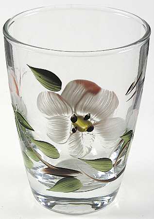 Desert Rose (USA Backstamp) 3" Glassware 3003 Libby Tumbler