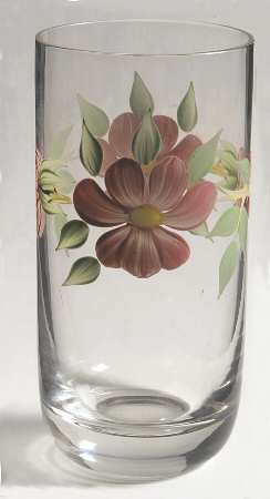 Desert Rose (USA Backstamp) 5" Glassware Imperial Tumbler