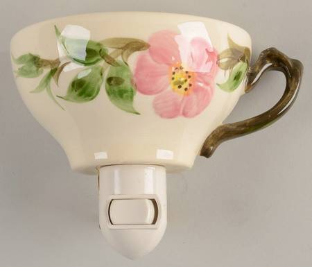 Desert Rose (USA Backstamp) 1 5/8" + cup (H) Night Light/Cup HC