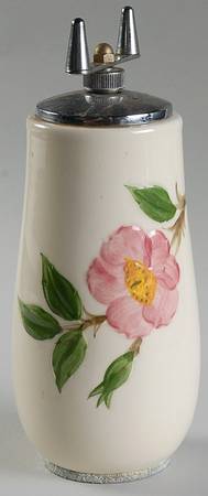 Desert Rose (USA Backstamp) Cylindrical Pepper Mill