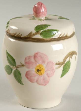 Desert Rose (USA Backstamp) Potpourri Jar with Lid & Insert