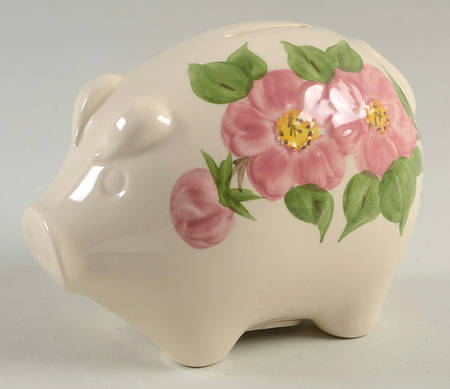 Desert Rose (England and Portugal Backstamp) Bank