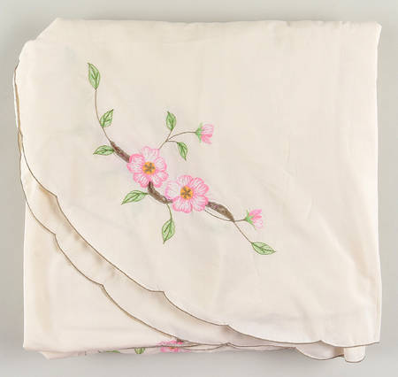 Desert Rose (England and Portugal Backstamp) Oblong Tablecloth 65" X 115"