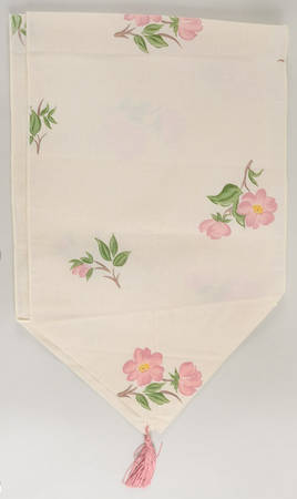 Desert Rose (England and Portugal Backstamp) Table Runner-Cloth 12" X 70"