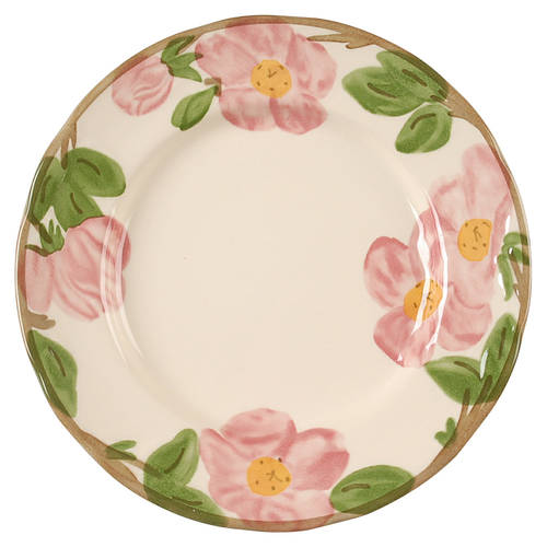 Desert Rose (England and Portugal Backstamp) Luncheon Plate