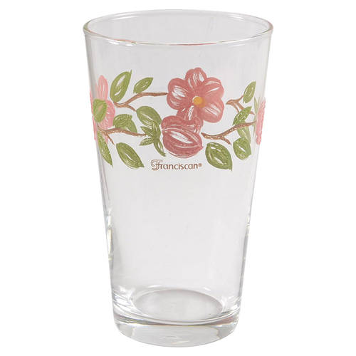 Desert Rose (England and Portugal Backstamp) 17 Oz Glassware Iced Tea (New)