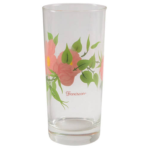 Desert Rose (England and Portugal Backstamp) 14 Oz Glassware Tumbler