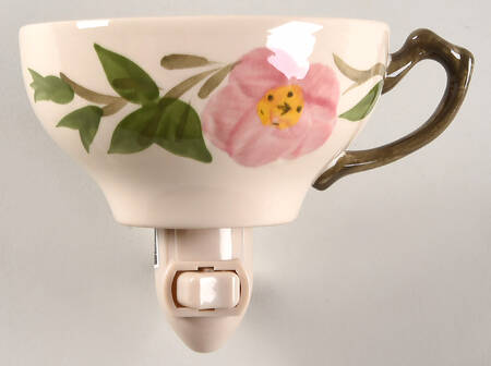 Desert Rose (England and Portugal Backstamp) 1 5/8" + cup (H) Night Light/Cup HC