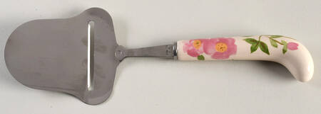 Desert Rose (England and Portugal Backstamp) Cheese Server with Stainless Blade