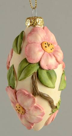 Desert Rose (England and Portugal Backstamp) Ornament