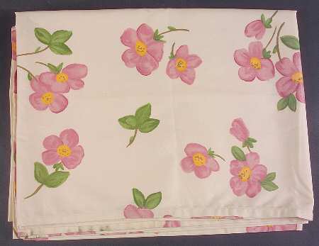 Desert Rose (England and Portugal Backstamp) Tablecloth-Rectangular 53 X 70