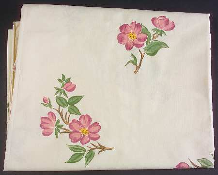 Desert Rose (England and Portugal Backstamp) 52" Square Tablecloth