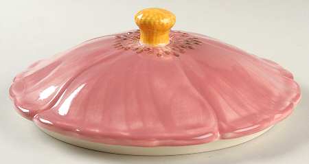 Desert Rose (England and Portugal Backstamp) Lid for Sculpted Cookie Jar