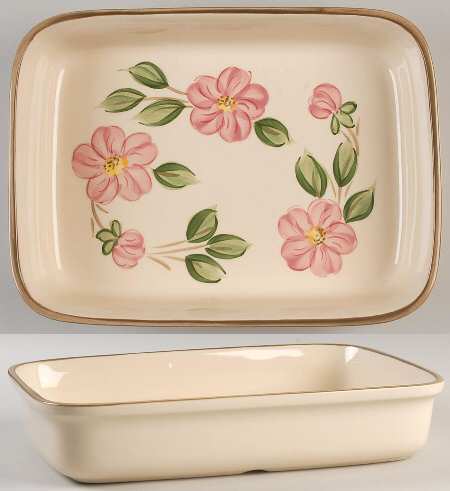 Desert Rose (England and Portugal Backstamp) 11" Lasagna