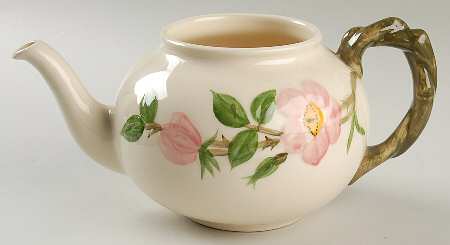 Desert Rose (England and Portugal Backstamp) Teapot No Lid