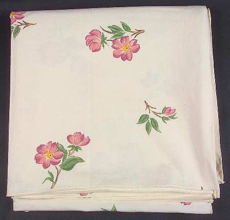 Desert Rose (England and Portugal Backstamp) Tablecloth-Rectangular 58 X 112