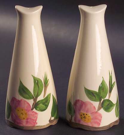 Desert Rose (England and Portugal Backstamp) Oversized Salt & Pepper Set