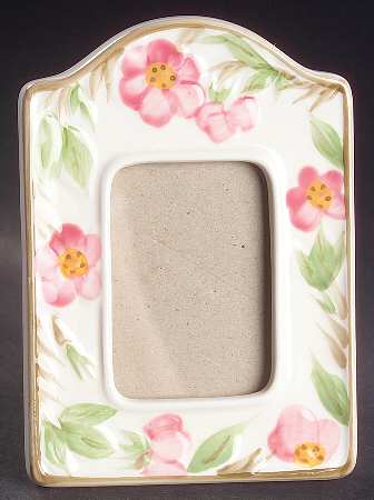 Desert Rose (England and Portugal Backstamp) 6" Picture Frame