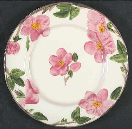 Desert Rose (England and Portugal Backstamp) Anniversary Plate