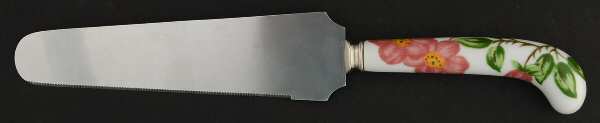 Desert Rose (England and Portugal Backstamp) Pie & Cake Server with Stainless Blade