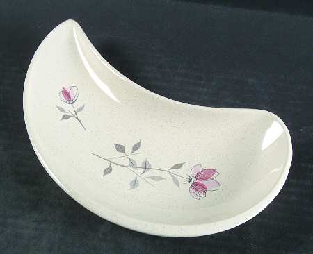 Duet Crescent Salad Plate by Franciscan