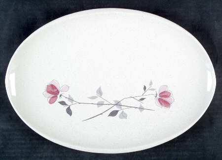 Duet 13" Oval Serving Platter by Franciscan