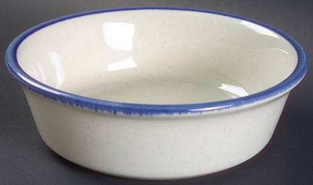 Dutch Weave Blue Soup/Cereal Bowl