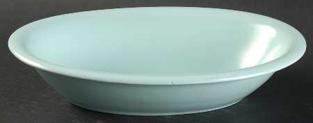 El Patio Turquoise (Matte) 9" Oval Vegetable Bowl