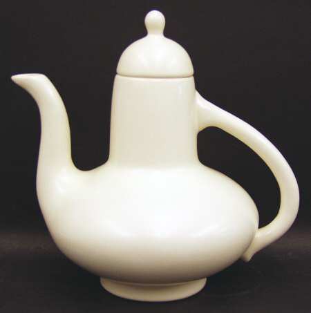El Patio White (Matte) Coffee Pot & Lid