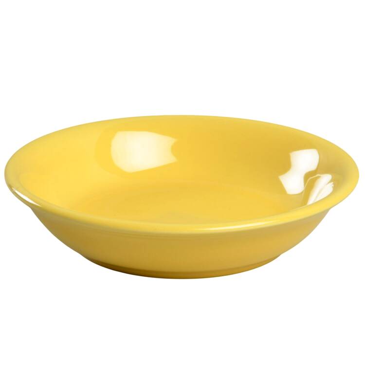 El Patio Bright Yellow (Glossy) Fruit/Dessert (Sauce) Bowl